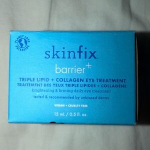 Skinfix Barrier Triple Lipid + Eye Cream brighten, firm, protect depuff NIB